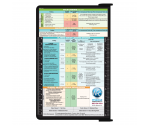 WhiteCoat Clipboard® - Black Ovarian/Adnexal Sonography Edition